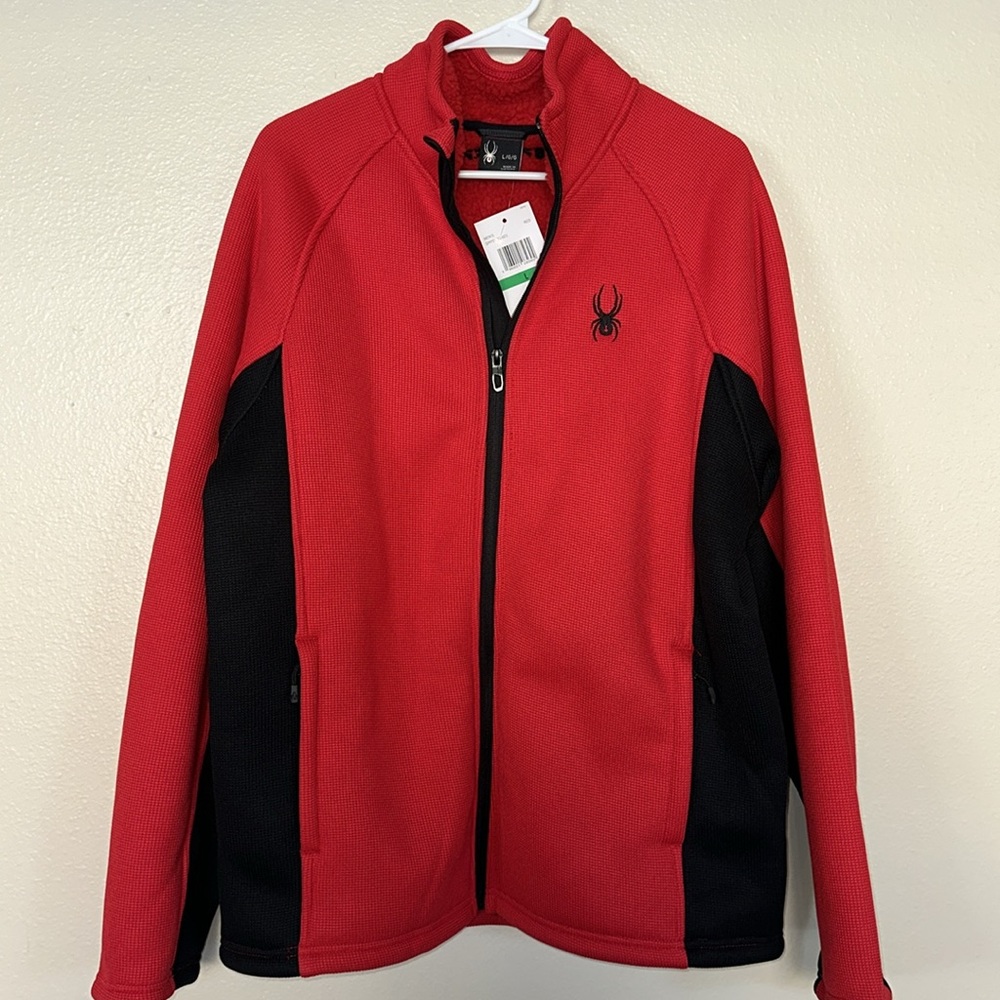 SPYDER| Colorblock Zip Jacket L - Picture 4 of 10